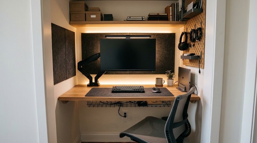 How Do You Build an Office Setup in a Small Space?