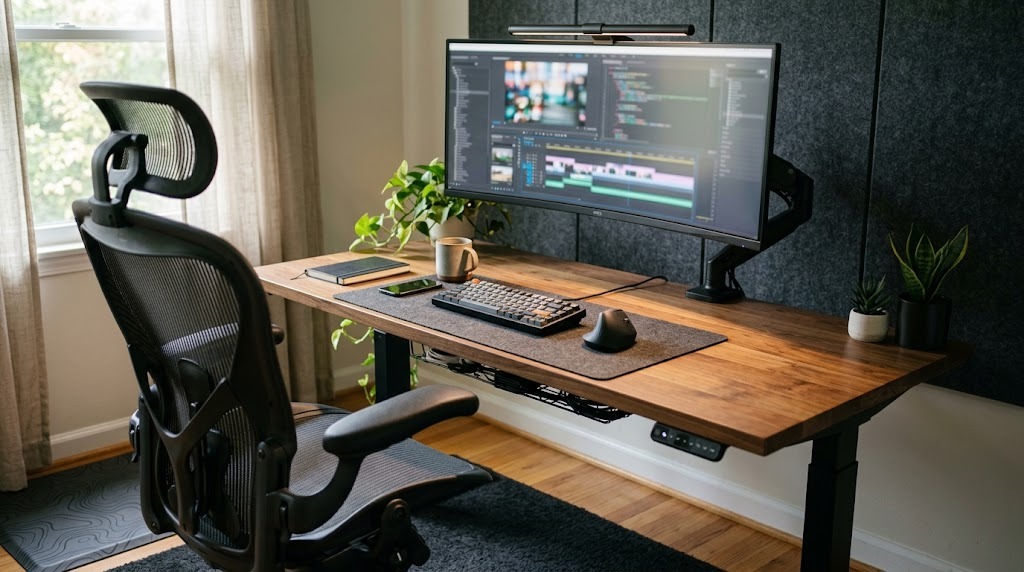 Office Desk Setup
